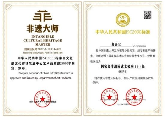 【聚焦两会重点推荐报道】太极文化传播大使---赵喜宝